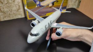 Сборка моделей ZVEZDA АЭРОБУС А320NEO 1/144  Финал + фотоотчет