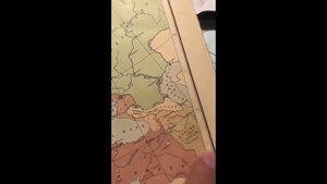 ДРЕВНЯЯ КАРТА ЧЕЧНИ - 16 - 17 ВЕКА