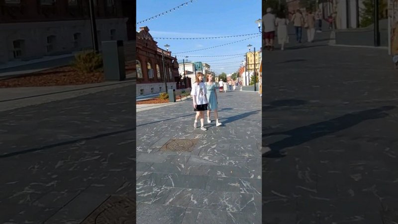 Улица Дзержинского в Тюмени.17/07/23