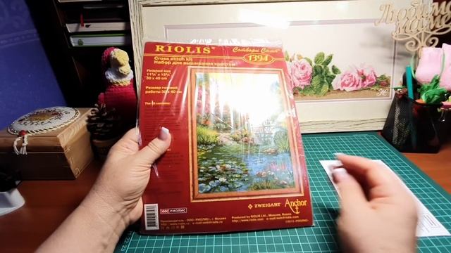 314 #Оформила вышивку, вышитую 12 лет назад/Влог/Риолис/Ветка липы смотреть онлайн