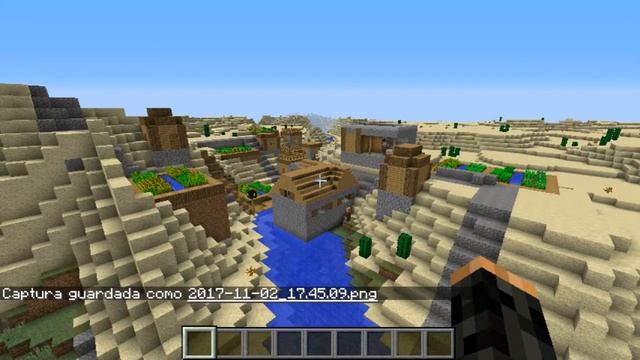 Semilla/Seed Minecraft aldea y templo apareciendo 1.12/1.12.2 смотреть онлайн