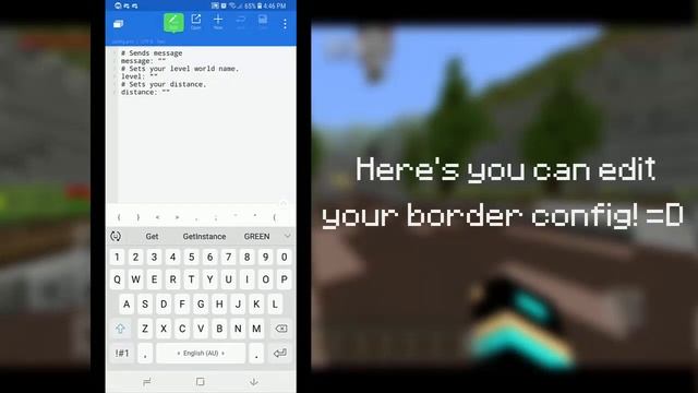 Minecraft PE / BE (1.7.x) : PocketMine Border Plugin - Download Link! смотреть онлайн