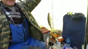 Рыбалка в Огурском заливе. Красноярский край.