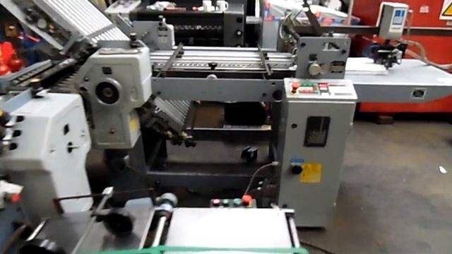 STAHL T 52 PAPER FOLDING MACHINE 1996 смотреть онлайн