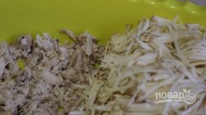 Салат из колбасного сыра Брутальный