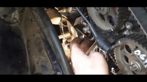 Замена ГРМ опель вектра В 1,6 16v/ Сборка грм Opel Vectra B 1,6 16v