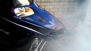 Покатушки 10.12.2011. Первый выезд на Arctic cat bearcat 570 xt.