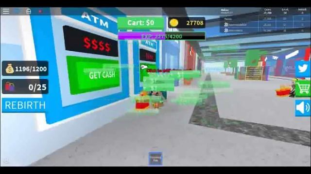 Roblox shopping simulator! смотреть онлайн
