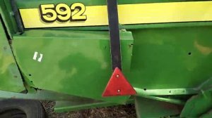 Пресс-подборщик John Deere 592 HiFlow 2010 экспресс обзор от Констатина Сорокина