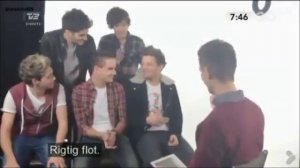 One Direction interview denmark