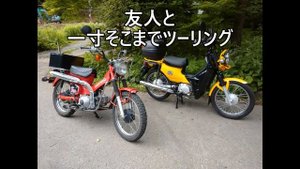 Honda CT110(Hunter Cub) 8 years footprint