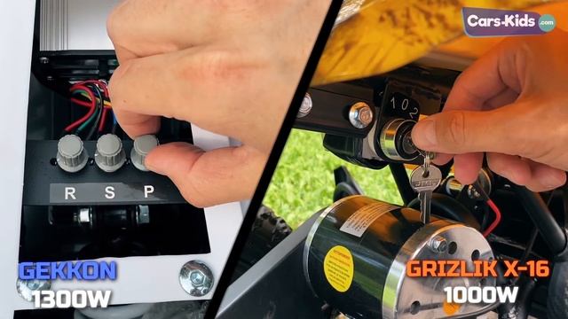 Скоростные электро квадроциклы MOTAX GEKKON и MINI GRIZLIK X16 смотреть онлайн
