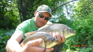 Ловля карася на маховую удочку.Карась в марте.2019.