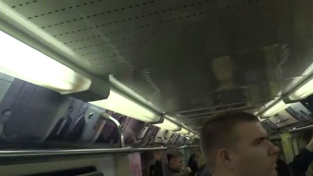 Поездка на русиче кино. Перегон Белорусская - Киевская