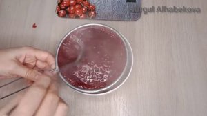 МАЛИНОВЫЙ МУСС ДЛЯ ТОРТА.ПРОСЛОЙКА.ҚАЗАҚША РЕЦЕПТ.ӨТЕ ДӘМДІ МУСС.