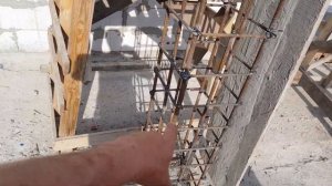 Армировка колон на 2-й этаж