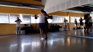 Nagyla & Nuno Kizomba Partner Work (Twenty Fingers - Linda Tipo Lua)