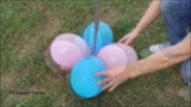 ГИРЛЯНДА из воздушных шаров  на стойке SPIRAL BALLOON GARLAND