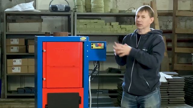 ОБРАТНАЯ ТЯГА: котел дымит при растопке, воздушная пробка в дымоходе смотреть онлайн