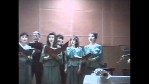 ХОР ОБЛАСТНОГО РАДИО и ТЕЛЕВИДЕНИЯ КЧАО- "ВЕСНА". Сл. Байдымат Кечеруковой, муз. Кулистан Батчаевой