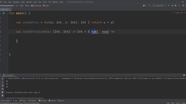 Kotlin For Beginners Tutorial (Functions Part 3: Anonymous Functions, Lambda Functions/Expressions) смотреть онлайн