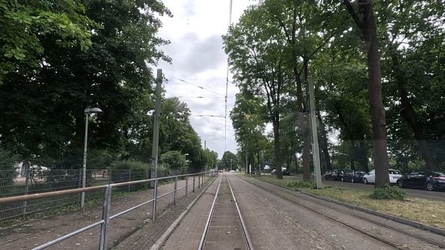Straßenbahn Ulm Linie 1 ganze Fahrt смотреть онлайн