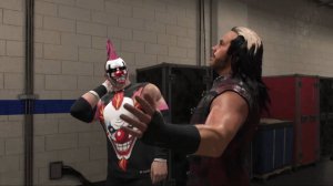 WWE 2K19 My Career Buzz Meeting Finn Balor and Woken Matt Hardy