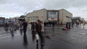 Станция метро "Улица Дыбенко". Май 2024.