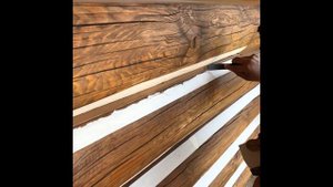 Герметизация сруба герметиком Ramsauer