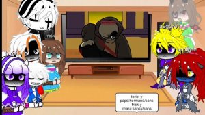 undertale reacciona a last genocide dust sans vs last breath sans [1 PARTE]