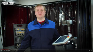 Сварка коллаборативным роботом с нашим программным обеспечением