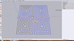 SketchUp: Скругление поворотов линий