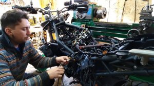 Triumph Tiger 800 утопленник оживление часть 1