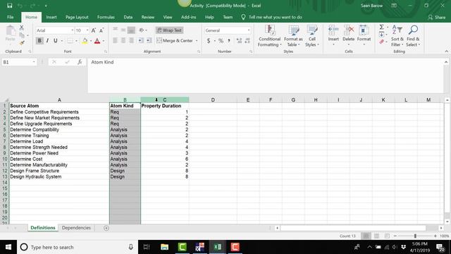 How to create a Design Structure Matrix from Excel in Lattix смотреть онлайн