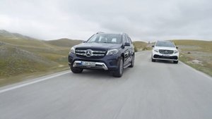Mercedes Benz GLS 350d / AMG GLS 63 2016 Вождение | Внешний дизайн | Кадры дизайна интерьера