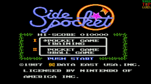 Side Pocket - Бильярд / Денди / Dendy / NES / Famicom / Nintendo
