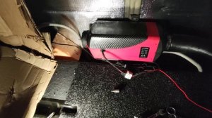 Запуск Китайской автономки после ремонта.