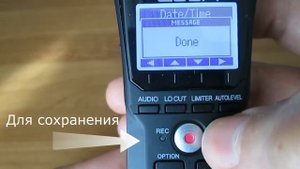Zoom H1n установка даты и времени и другие настройки диктофона SET DATE & TIME