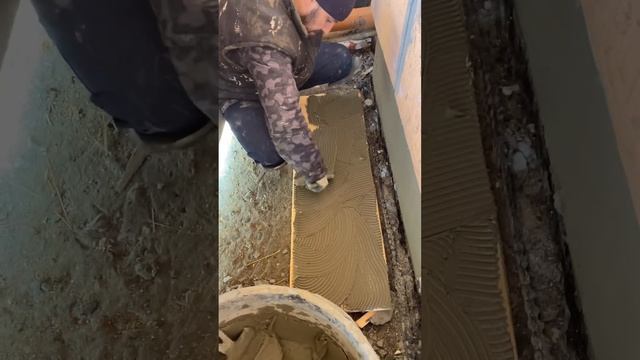 Утепление под артбетон ( декоративный бетон )