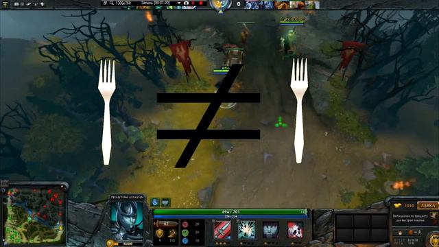 Школьник учит играть на Phantom Assasin Спец-выпуск. Мини гайд