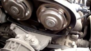 Работа исправных шестерен ГРМ на Opel Astra h Z18XER