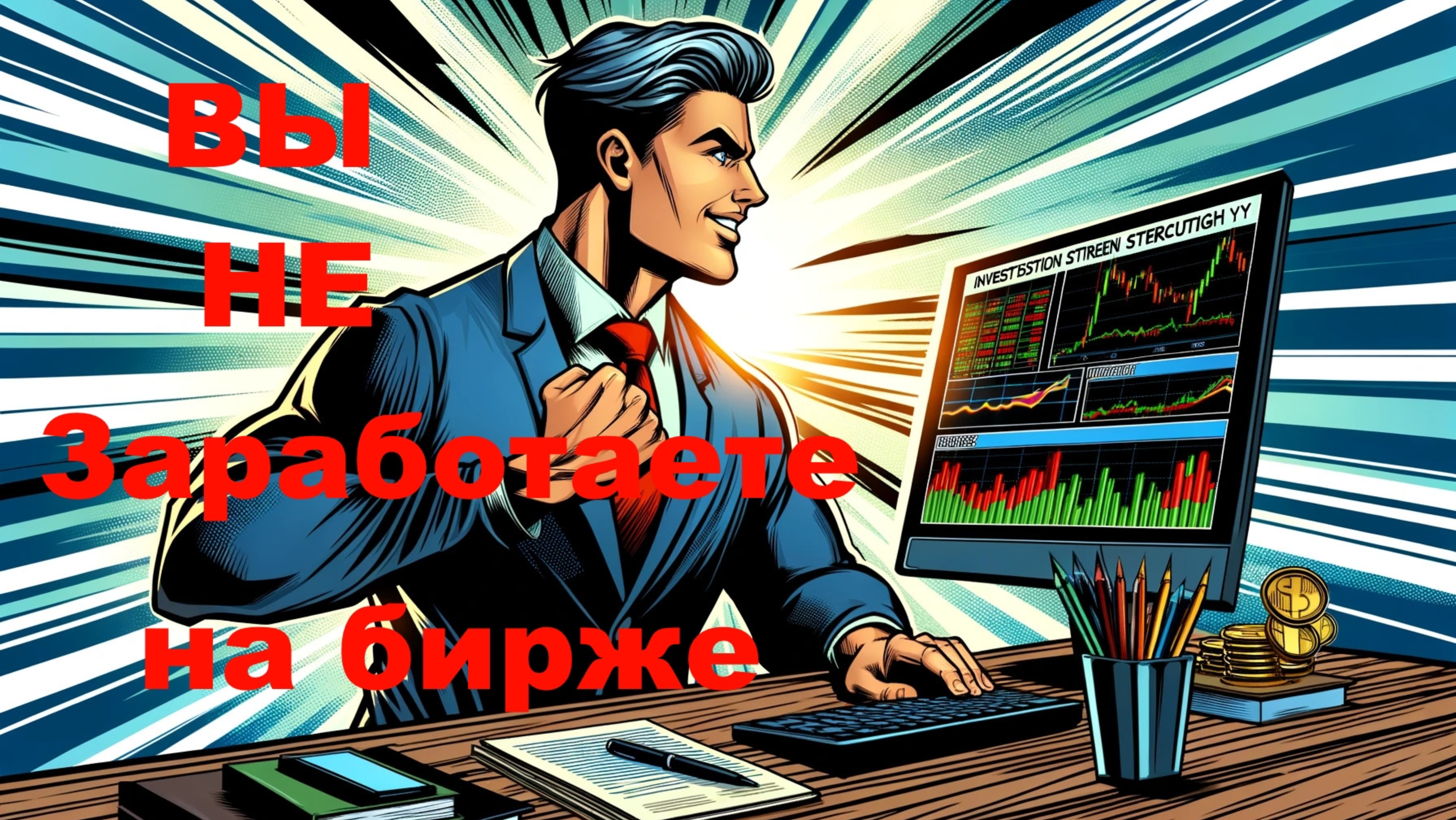 Почему Вы НЕ заработаете денег на Бирже 😱