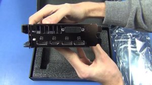 ASUS GeForce GTX960 (STRIX-GTX960-DC2-2GD5) - распаковка