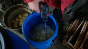 Как быстро промыть забрус.