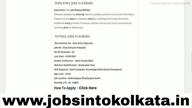 📌kolkata job vacancy 2021| Jobs In kolkata 2021 | Best Private Jobs In Kolkata | Lates Jobs Kolkata