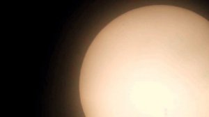 Video of The Sun with celestron Telescope