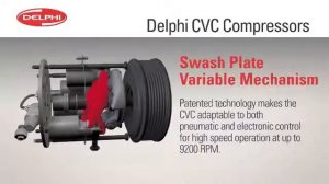 Compact Variable Compressor by Delphi Product & Service Solutions