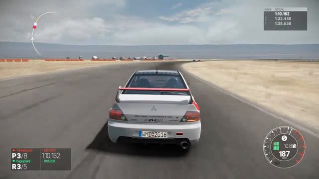 Project CARS #12 Mitsubishi Lancer EVO IX FQ360 - Willow Springs - Quick Onlinerace смотреть онлайн