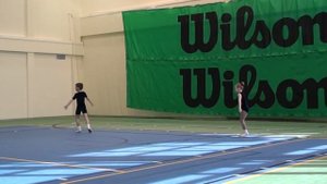 Спортивная аэробика пара 6-8 лет