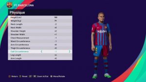 RONALD ARAÚJO | PES 2019/2020/2021 | FACE BUILD & STATS